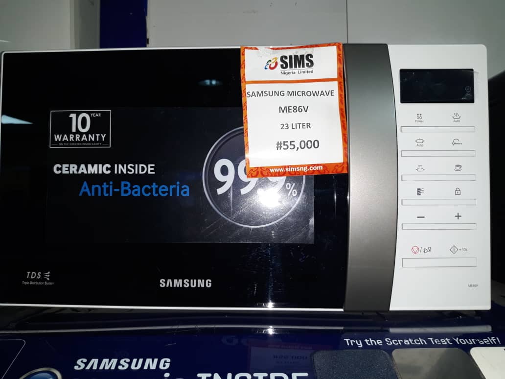samsung microwave me86v